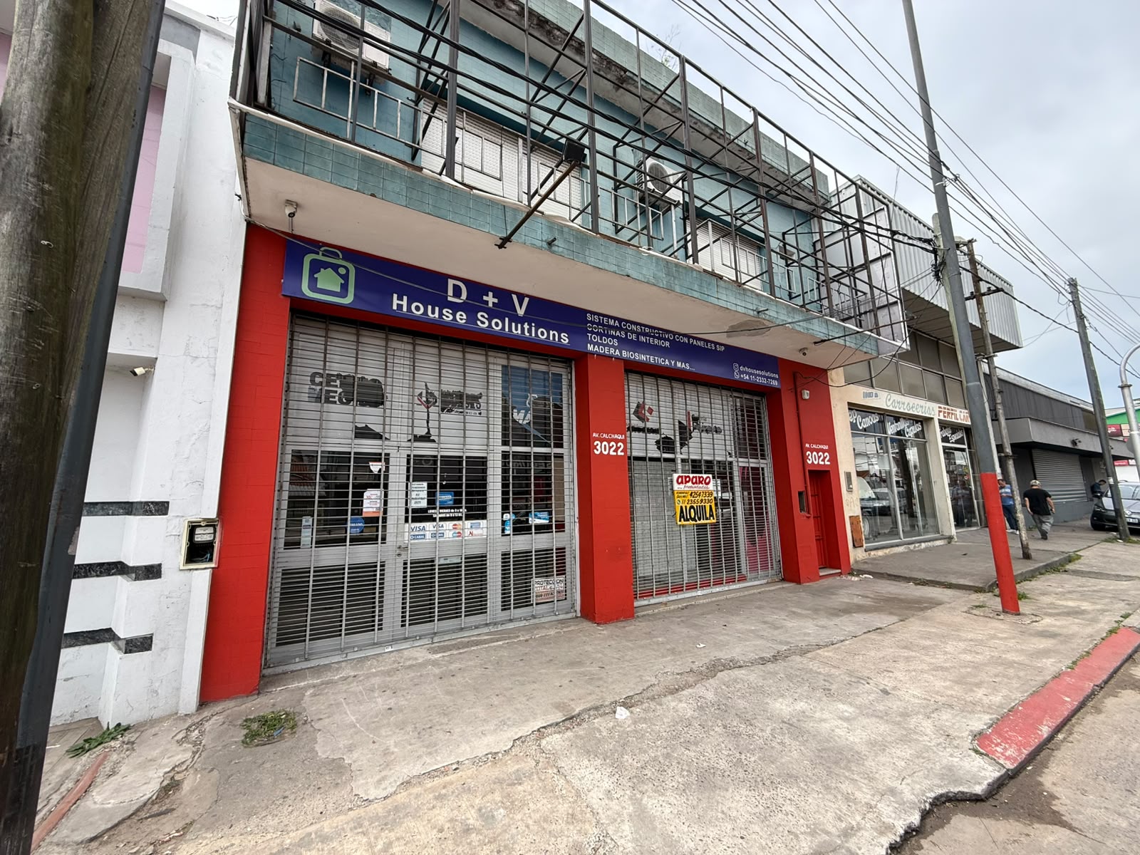 aparopropiedades - Local comercial sobre Avenida Calchaquí y Galpón 